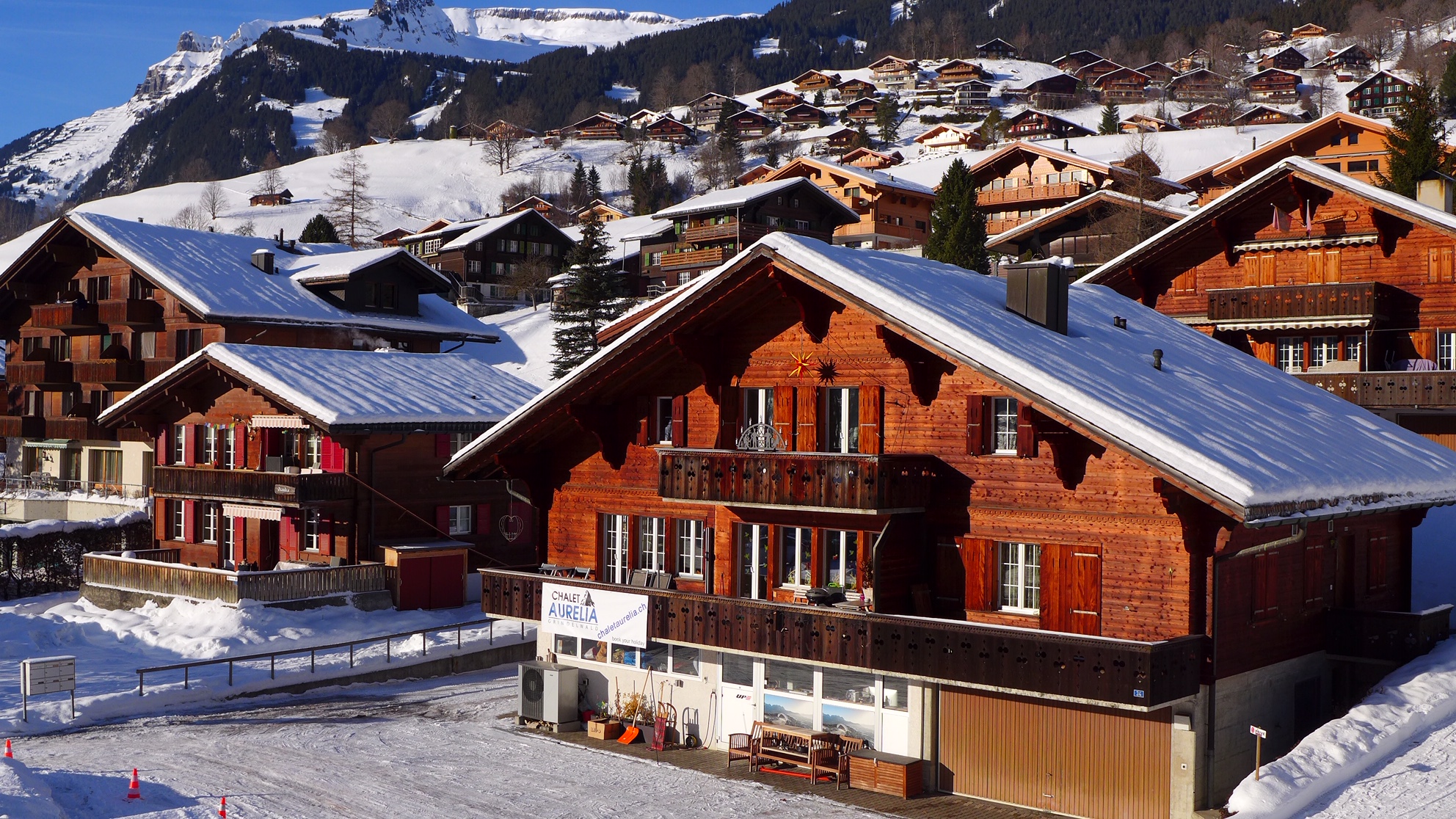 Chaletaurelia Ferienwohnung in Grindelwald, im Zentrum Grindelwald