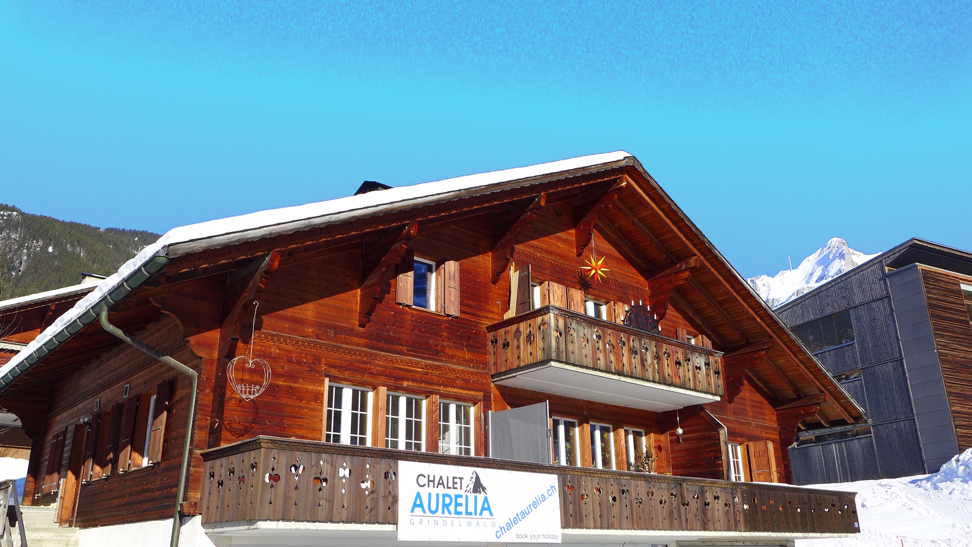 Chaletaurelia Ferienwohnung in Grindelwald, im Zentrum Grindelwald